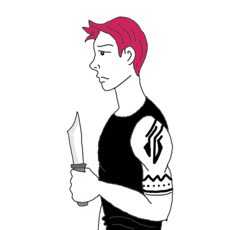 450x450 Stab Symbol In Tea Leaf Dictionary