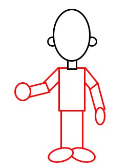 250x327 Drawing A Cartoon Teacher