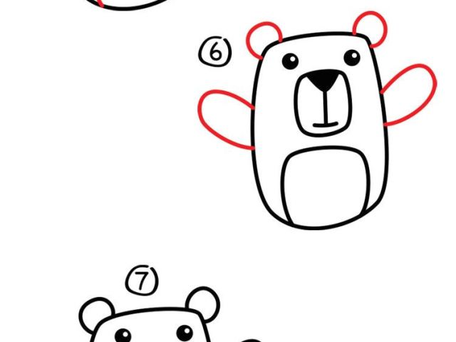640x480 Cute Drawing For Your Teacher How To Draw A Cartoon Bear For Young
