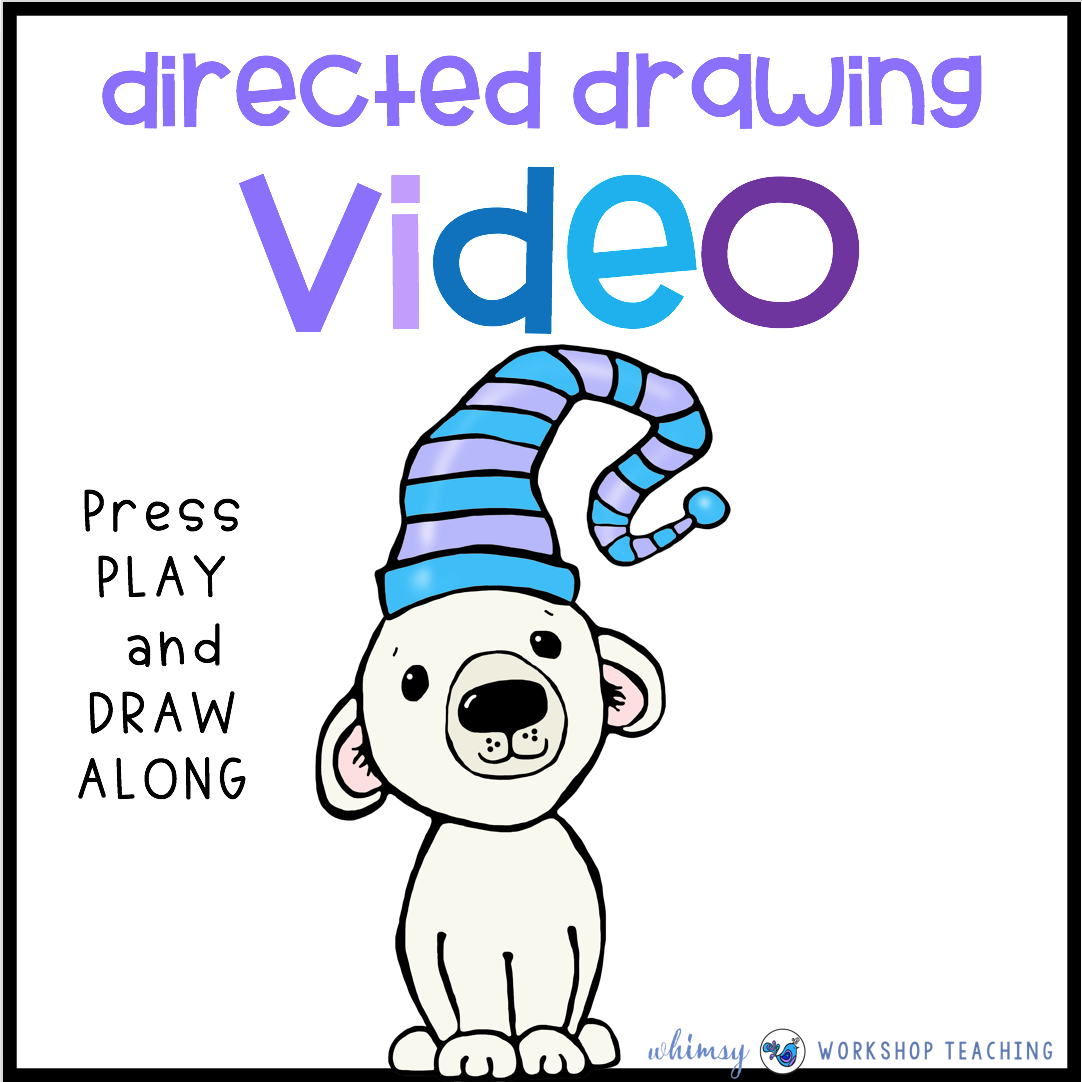 1082x1082 Directed Drawing Videos Polar Bear
