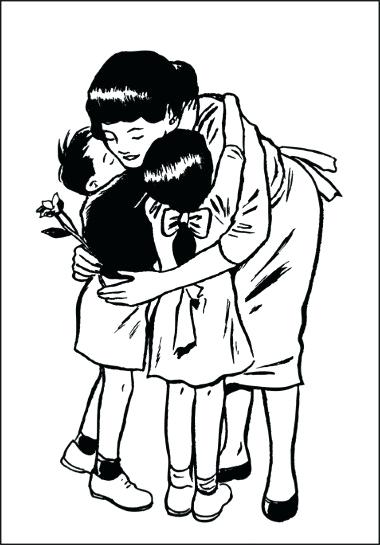 380x545 Teachers Day Coloring Pages Mothers Day Coloring Pages Teacher