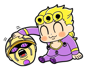 360x280 Fanart The Author Of Pop Team Epic Also Drew Giorno And The Rest