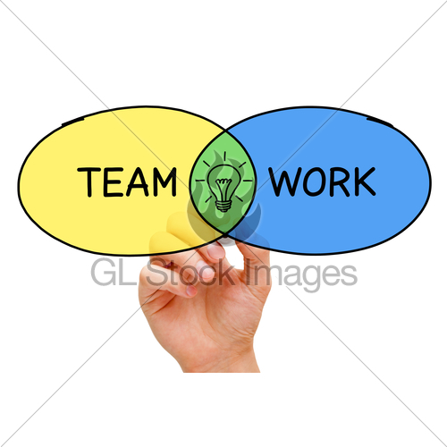 500x500 Teamwork Idea Concept Gl Stock Images