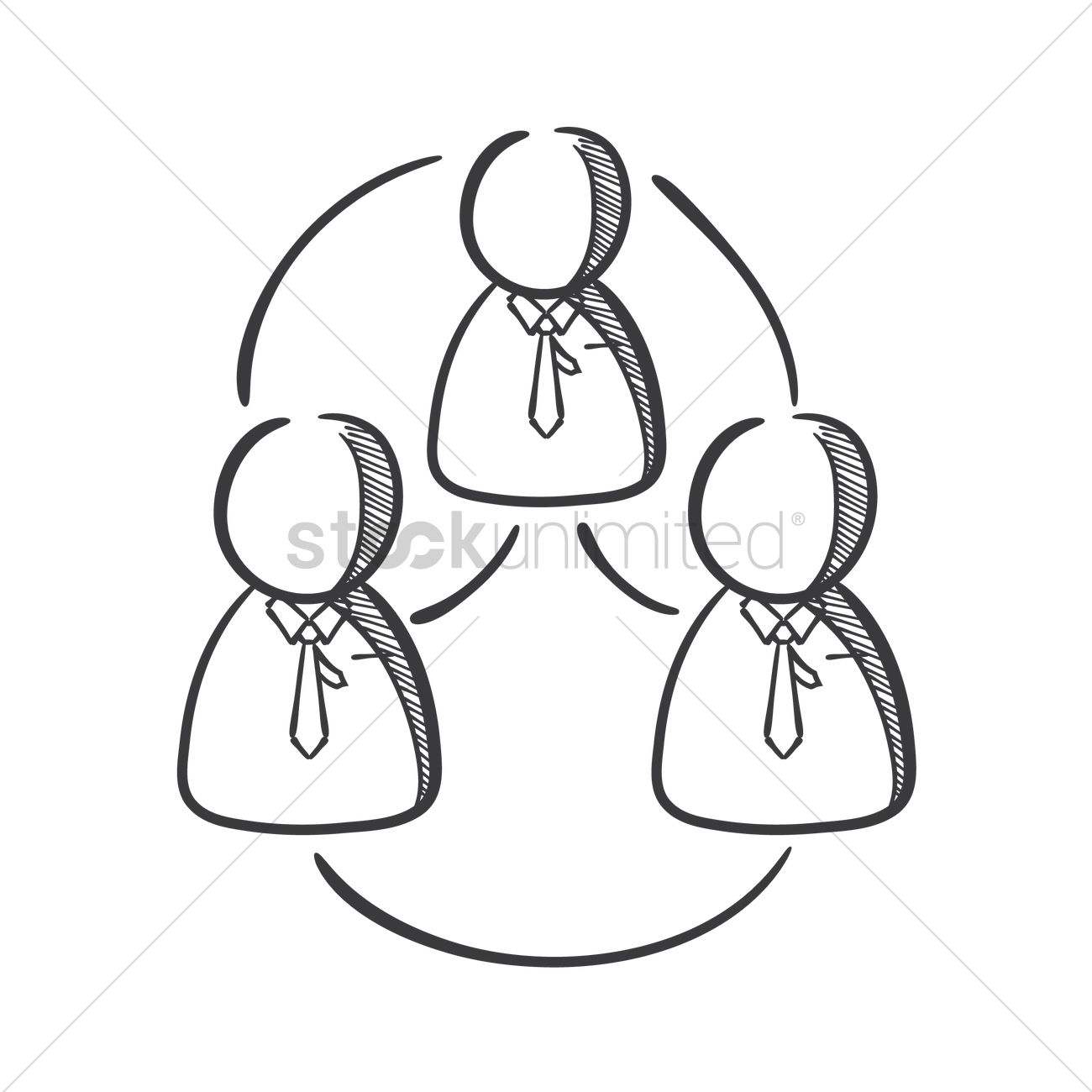 1300x1300 Teamwork Vector Image