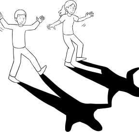 288x274 Teamwork Drawing Team Building Frames Illustrations Hd