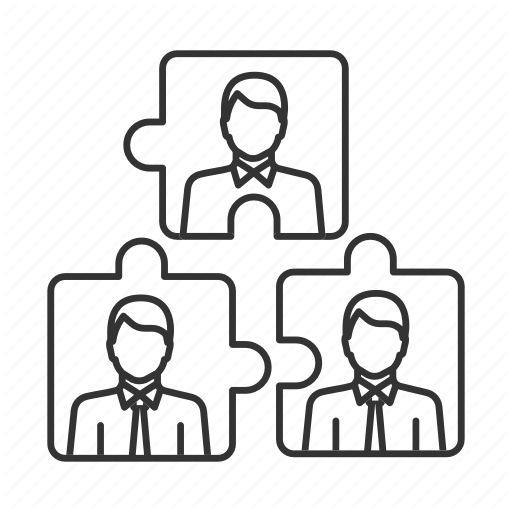 512x512 Business, Match, Partnership, Puzzle, Staff, Team, Teamwork Icon