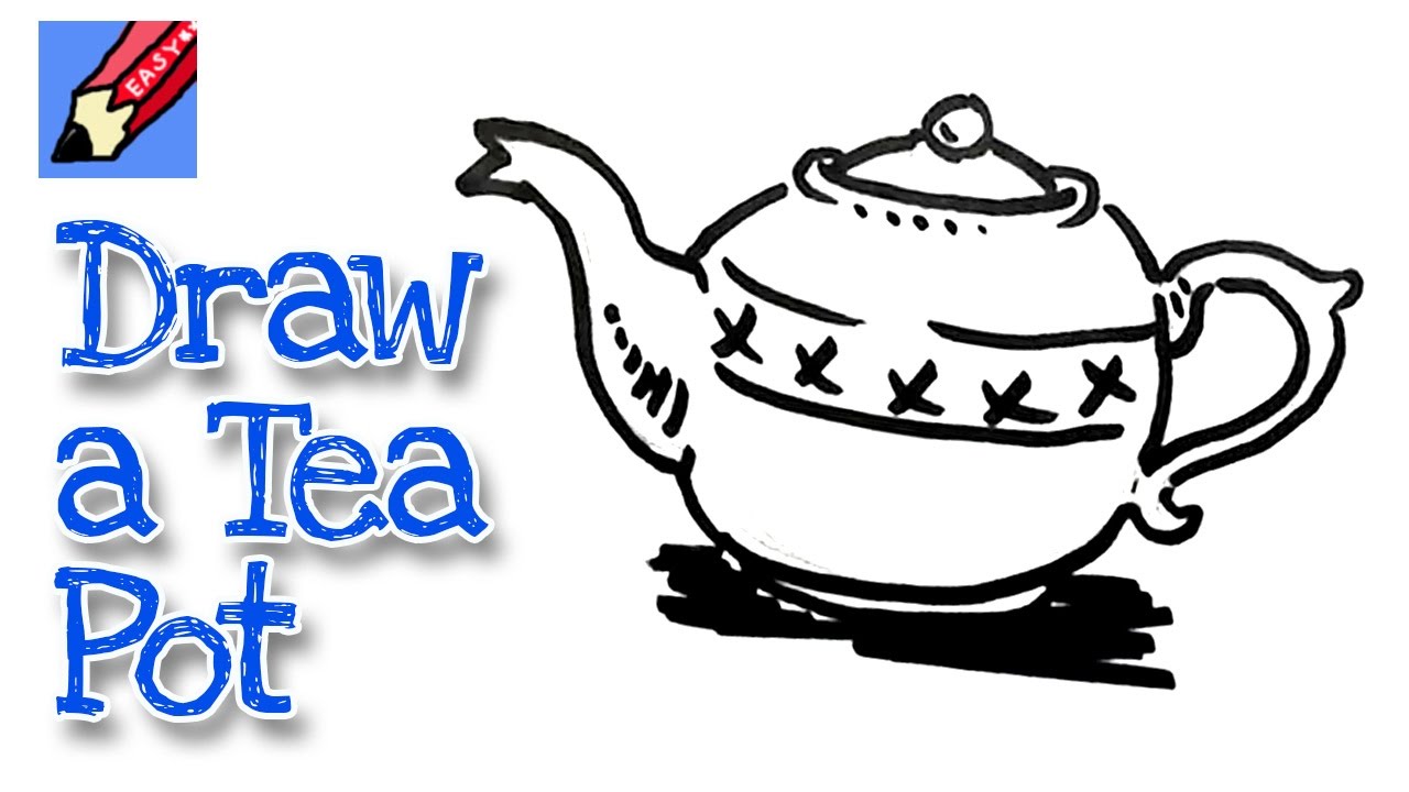 Teapot Drawing Free download on ClipArtMag
