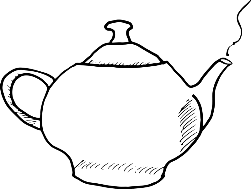 800x601 Collection Of Free Teapot Drawing Cartoon Download On Ui Ex