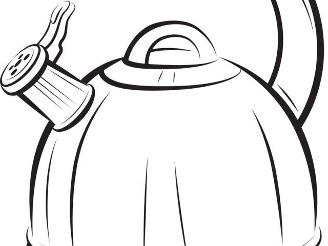 640x480 Free Drawn Teapot, Download Free Clip Art