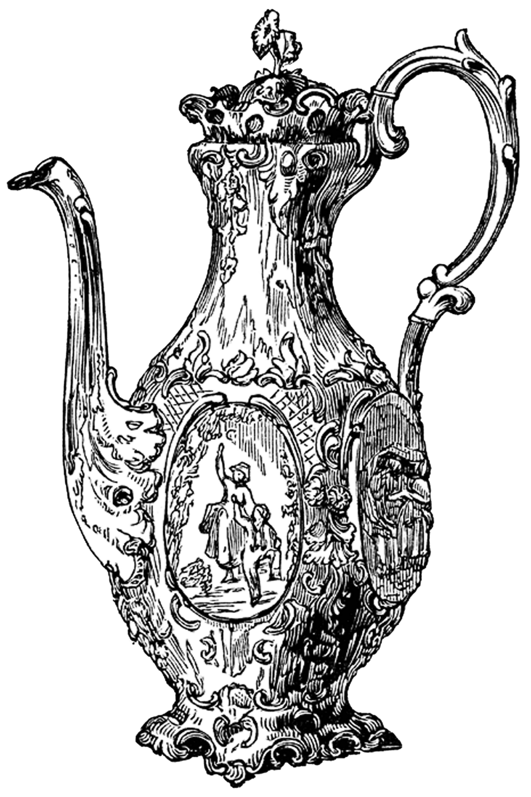 1065x1600 Teapot Clipart No Background