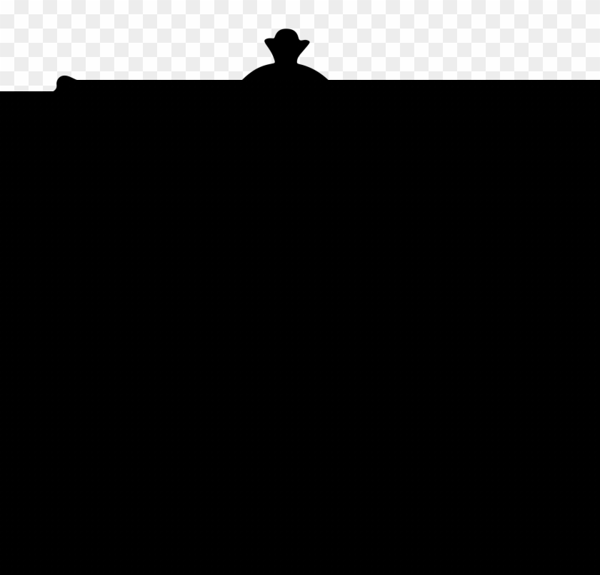 840x806 Teapot Silhouette