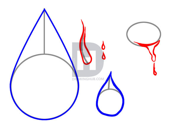 602x429 How To Draw Tears, Step