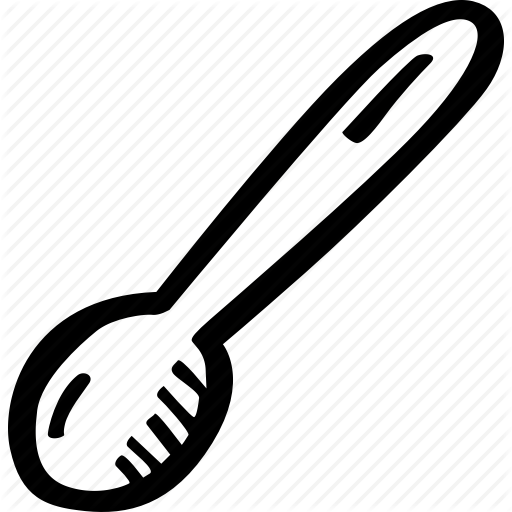 512x512 coffee, hand drawn, spoon, tablespoon, teaspoon icon