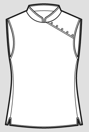 292x432 Vorotnik Mandarin Pd In Fashion Sketches, Pattern Drawing