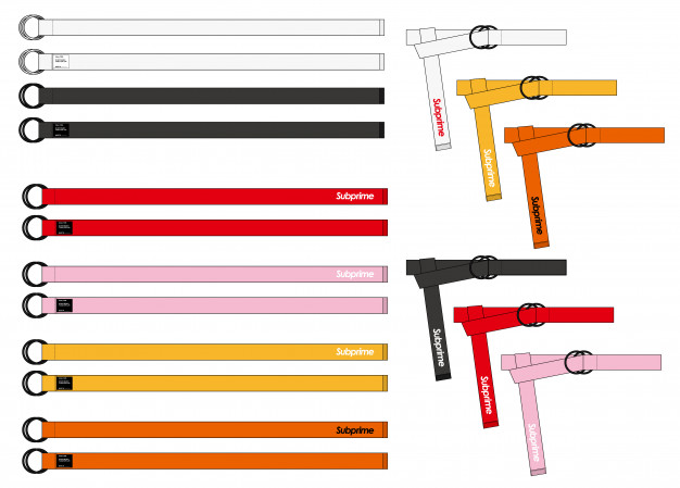 626x449 Belt Fashion Flat Technical Drawing Vector Template Vector