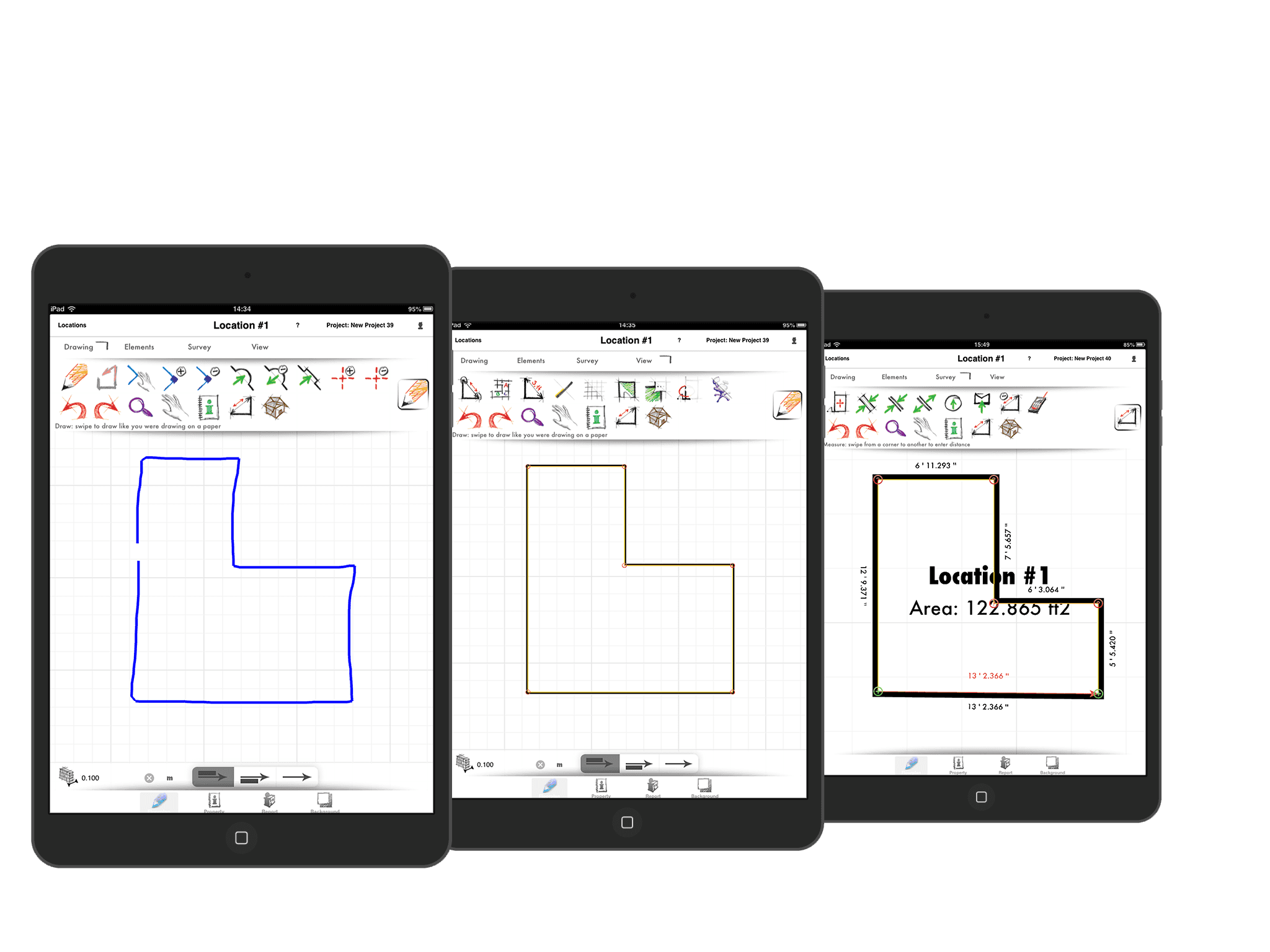 2048x1536 Sketch Floorplan On Ipad Orthograph