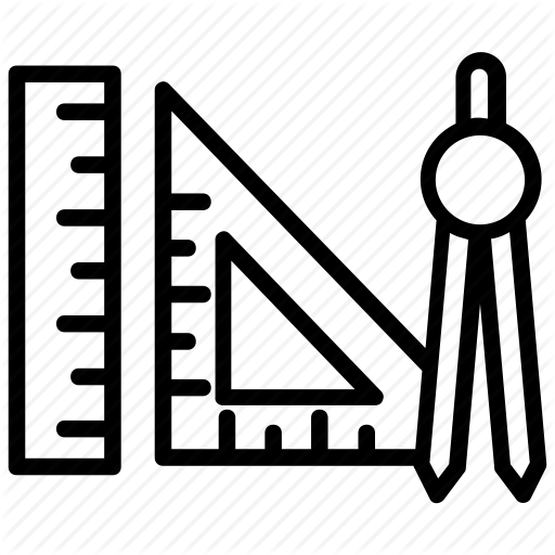 512x512 architect tools, drafting tools, learning tools, stationery