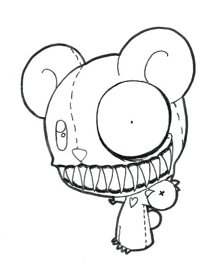 448x561 Drawing Teddy Bear