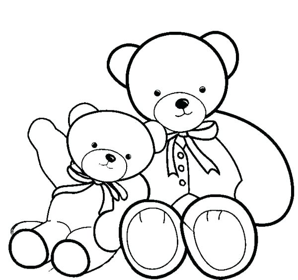 600x564 Drawing Of Teddy Bear In This Tutorial I Will Show You How To Draw