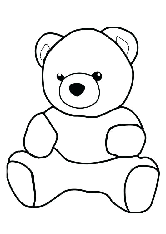 531x750 Drawings Of Teddy Bears How To Draw A Teddy Bear For Kids How