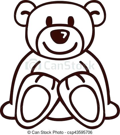 420x470 Teddy Bears To Draw Simple Teddy Bear Drawing Library Teddy Bears