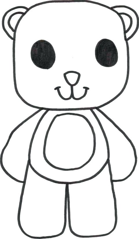 480x823 Cute Teddy Bears To Draw Cute Teddy Bear Drawing Easy