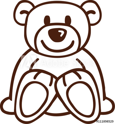 467x500 Teddy Bear Drawing