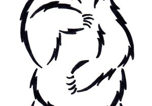 300x210 Easy Teddy Bear Drawing Outline