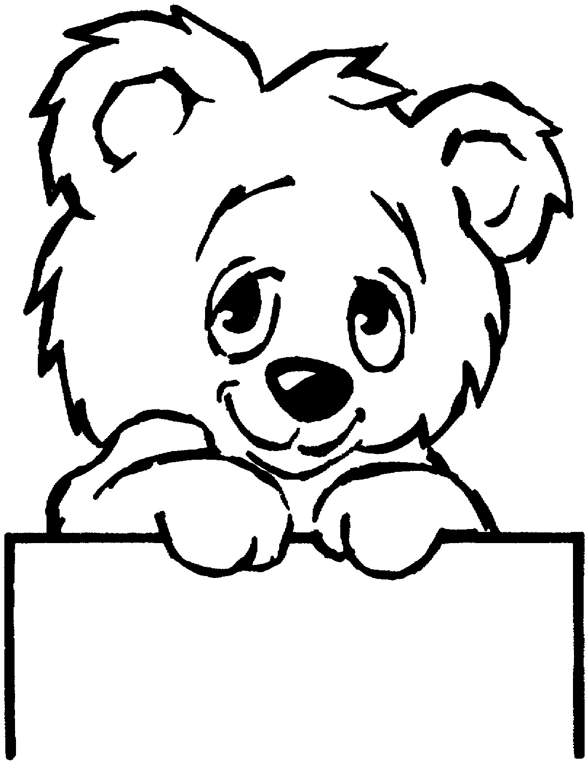 1213x1577 Teddy Bear Outline Drawing Bears