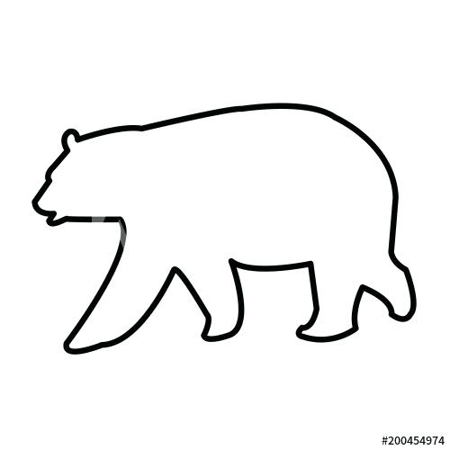 500x500 bear outline panda bear draw we panda teddy bear outline drawing