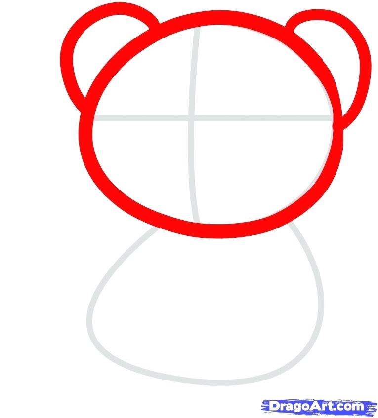 765x847 How To Draw A Teddy Bear For Kids How To Draw A Teddy Bear