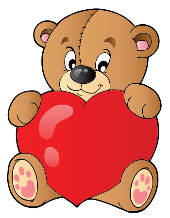 350x450 How To Draw A Teddy Bear With Heart