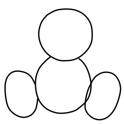 400x400 How To Draw A Teddy Bear With A Pencil