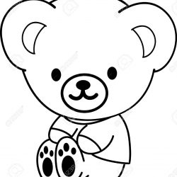 250x250 Draw A Bear Face Beard On How To Black Standing Up Cute Body Teddy
