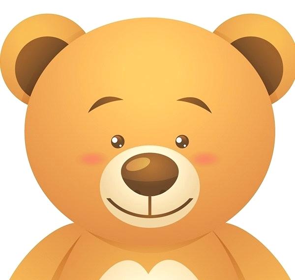 600x568 Drawing Teddy Bear Face