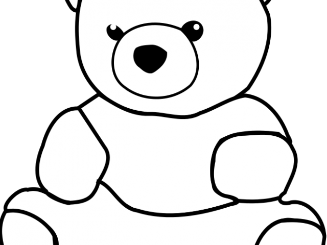 640x480 Teddy Bear Clipart Drawing