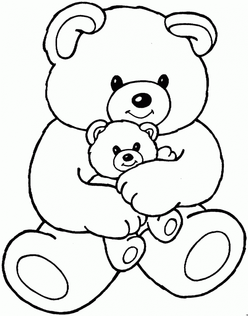850x1080 Maxresdefault Coloring Pages Teddy Bear