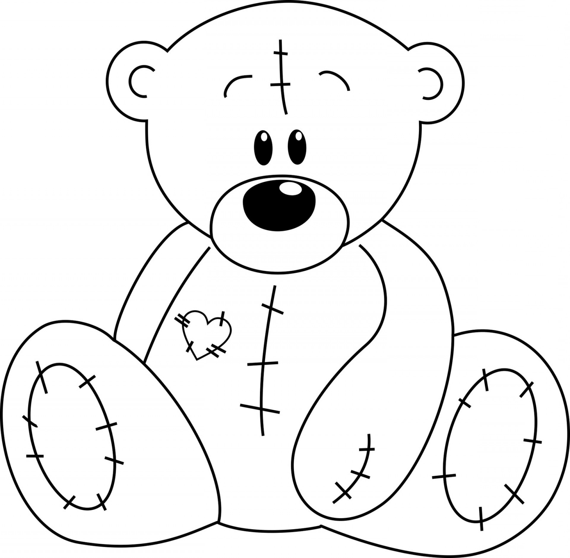 Teddy Drawing | Free download on ClipArtMag