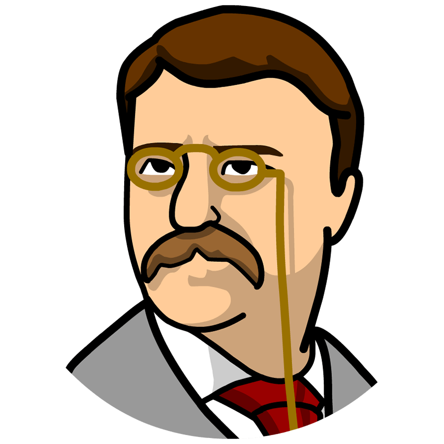 Teddy Roosevelt Drawing Free download on ClipArtMag