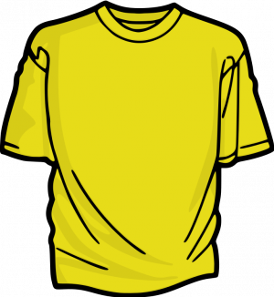 300x326 Vector Illustration Of A T Shirt Color