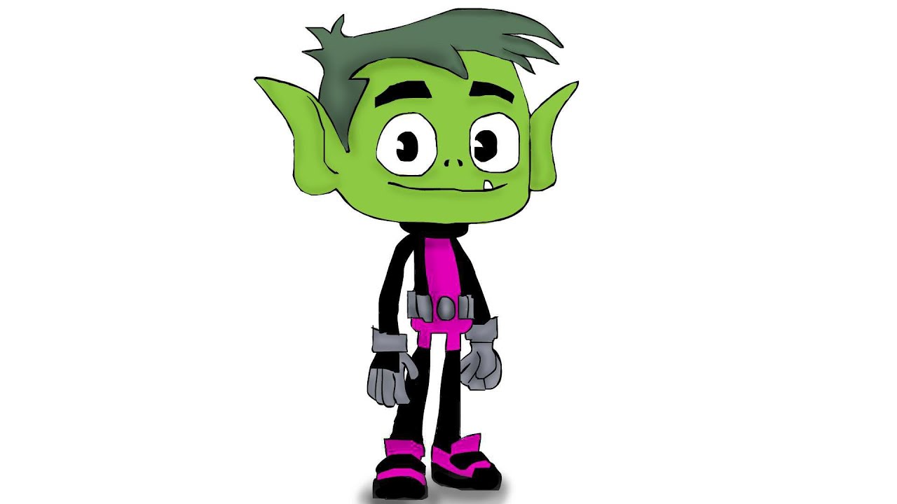 1280x720 How To Draw Teen Titans Go Beast Boy