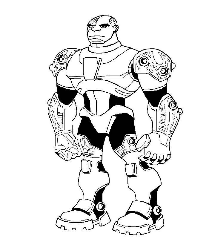 700x800 How To Draw Teen Titans Coloring Pages