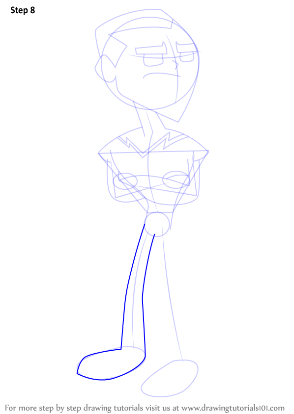 598x844 Learn How To Draw Aqualad From Teen Titans Go