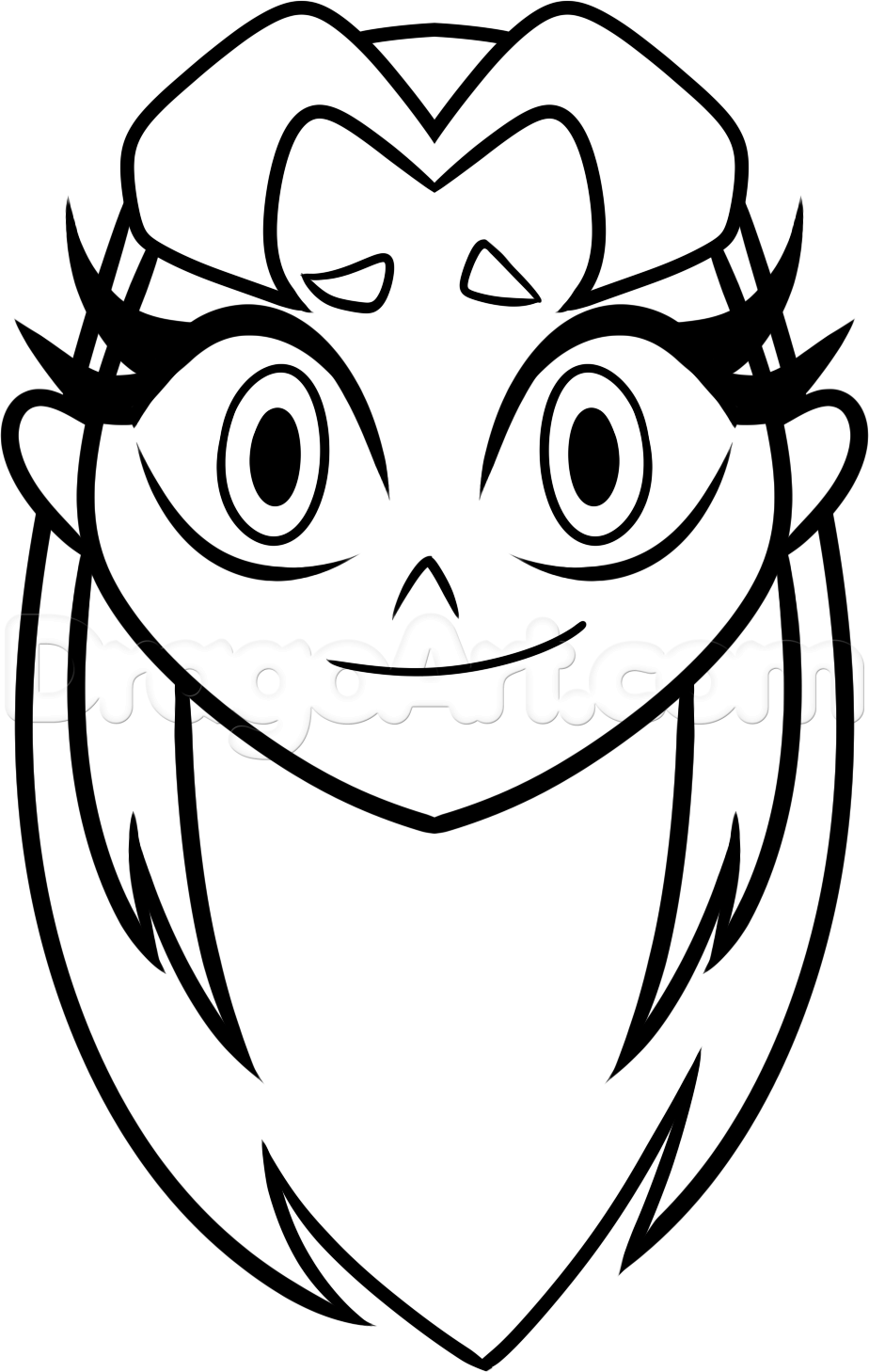 924x1458 teen titans go starfire drawing