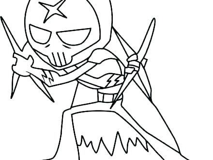 440x330 Raven Coloring Page