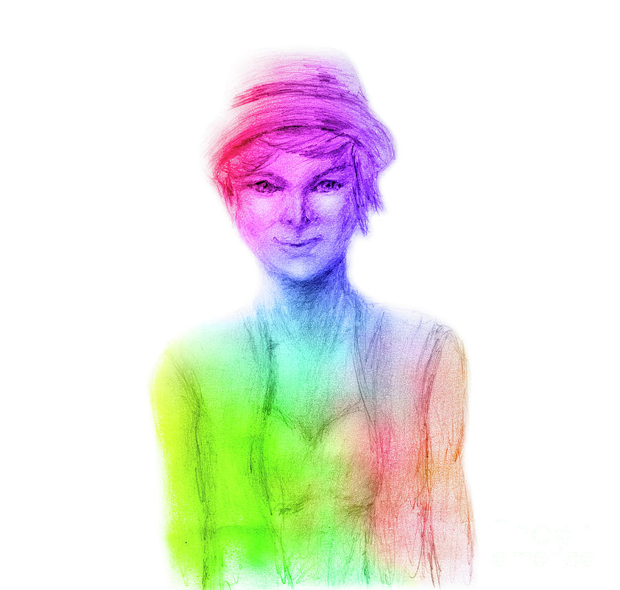 900x856 Lovely Teen Girl Drawing