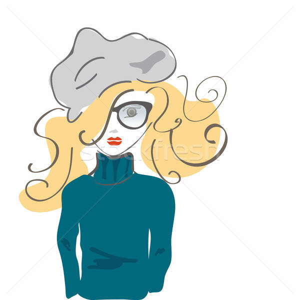 600x600 Teenage Girl Isolated Stock Vectors, Illustrations And Cliparts