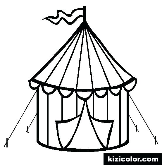 554x564 Tent Coloring
