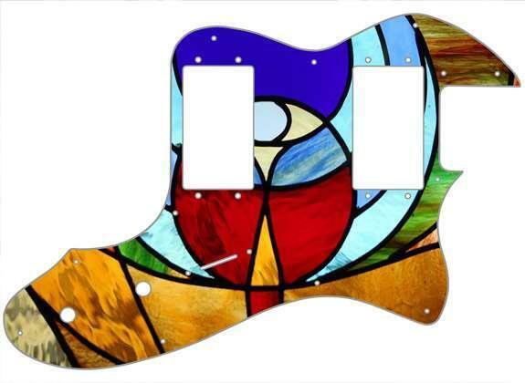 575x420 Telecaster Thinline Ri Pickguard Fender Guitar Custom Graphic