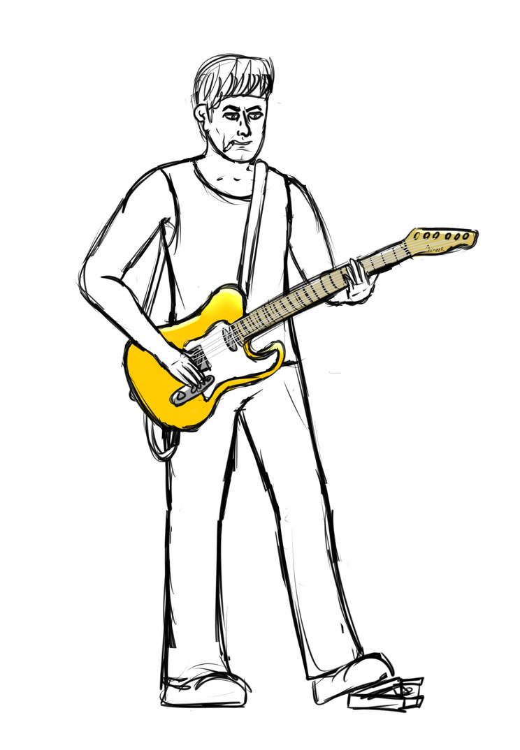 744x1074 Telecaster Doodle